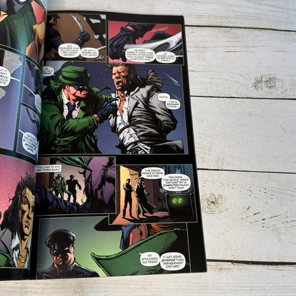 Green Hornet Blood Ties Dynamite 2011 TPB Ande Parks Johnny Desjardins 1st Print